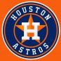 Houston Astros Large Flag 3'x5' Banner brass metal holes Fla