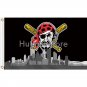 Pittsburgh Pirates flag 3' x 5' Banner brass metal holes Fla