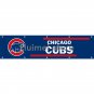 Chicago Cub Wide Tailgate Banner Flag 8X2FT Custom Flag 110g knitted p