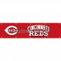Cincinnati Reds Wide Tailgate Banner Flag 8X2FT Custom Flag 110g knitt