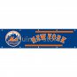 New York Mets Wide Tailgate Banner Flag 8X2FT