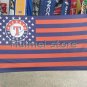 Texas Rangers Flag 3x5 FT Banner 100D Polyester Flag Brass Grommets, f