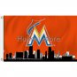Miami Marlins Flag 3ft x 5ft Polyester ML*B Miami Marlins Banner Flyin