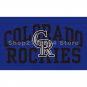 100D Polyester digital printing Custom Flag Colorado Rockies flag bann