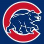 3'x5' Chicago Cubs flag white sleeve with 2 Brass Grommets