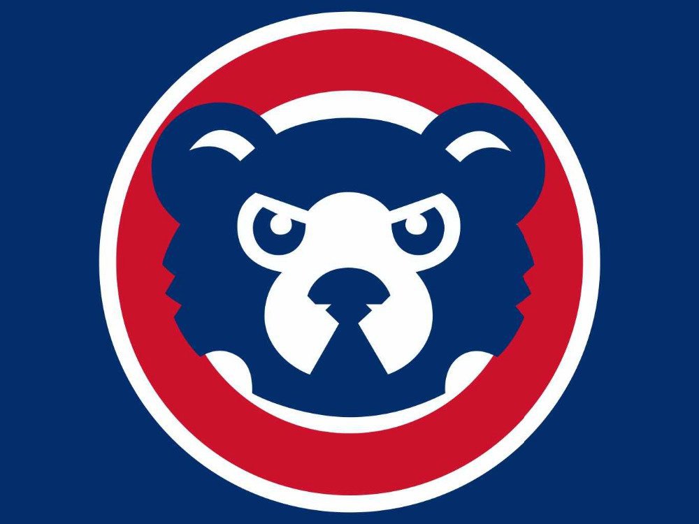 3'x5' Chicago Cubs flag white sleeve with 2 Brass Grommets