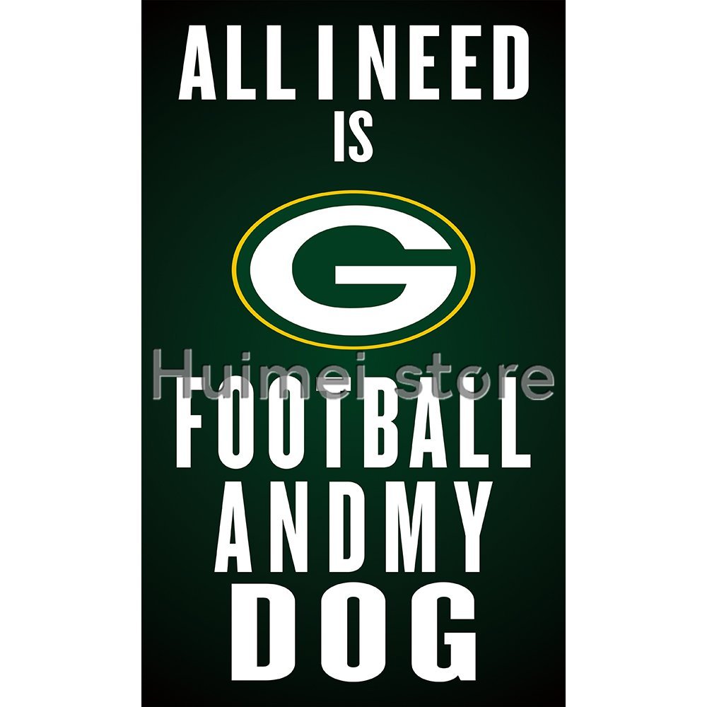 green bay packers Flag 3ft x 5ft Polyester green bay packers Banner