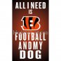 3ftx5ft Cincinnati Bengals flag polyester all i need football flag ban