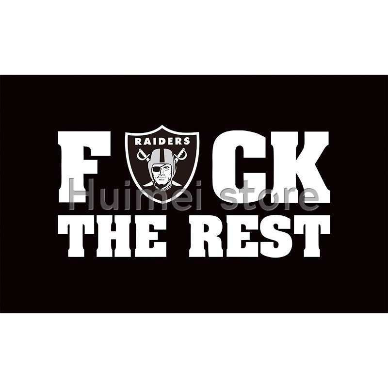 3x5ft Oakland Raiders flag 100D Polyester lift or the rest Las Vegas R