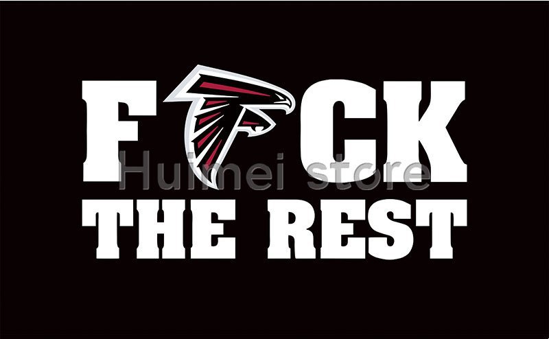 3'x5' custom Atlanta Falcons digital print life and the rest