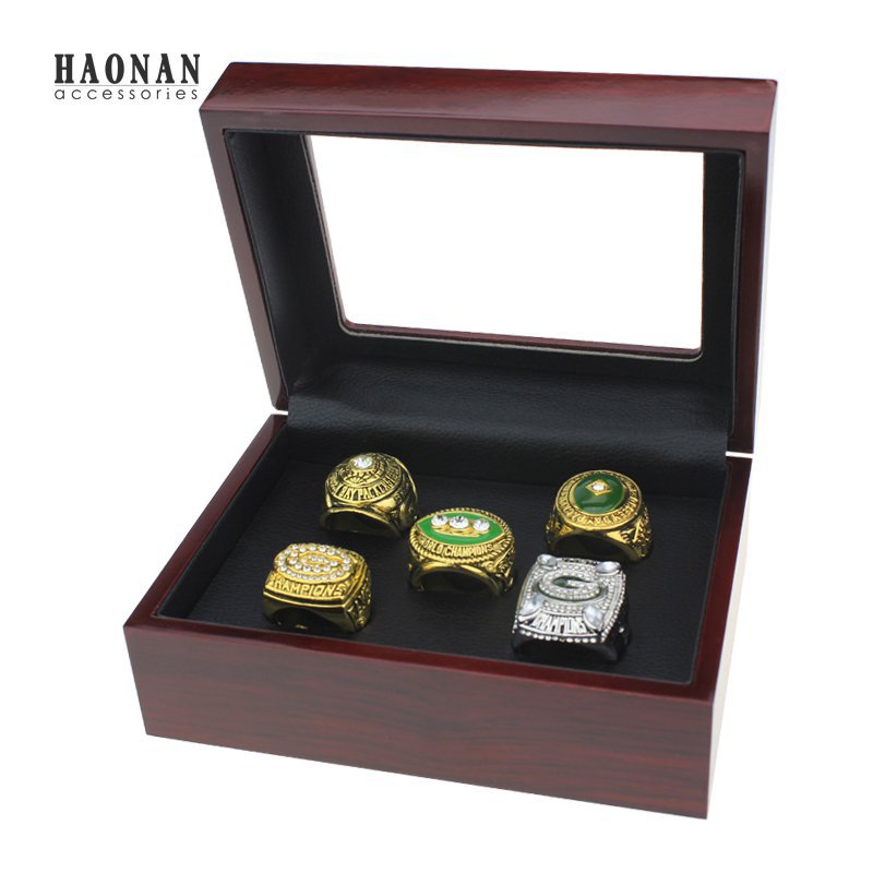 Drop shipping Replica Super Bowl Championship Rings 5PCS ring sets 196