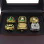 Drop shipping 6pcs/set GREEN BAY PACKERS 1961 1965 1966 1967 1996 2010