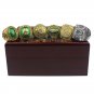 Drop shipping 6pcs/set GREEN BAY PACKERS 1961 1965 1966 1967 1996 2010