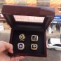 4pcs per set 1955 1978 1981 1988 Los Angeles Dodgers super bowl champi