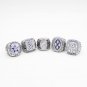 5pcs 1971 1977 1992 1993 1995 Dallas Cowboys Championship Rings Set dr