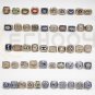 newest 51pcs  1966   2016 51 Years Super Bowl Championship Rings set D