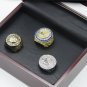 Hot Selling 3PCS/ Set  2015 2017 2017 Golden State Warriors  ring Nati