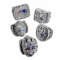 Sales Promotion 5Pcs/Lot Replica Super Bowl New England Patriots Sets