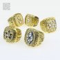 Drop shipping 5 pcs/set Charms Sports jewelry Super Bowl 1971 1977 199