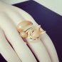 GORGEOUS TALE Gold Animal Squirrel Ring Championship Ring Set Anel Bag