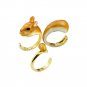 GORGEOUS TALE Gold Animal Squirrel Ring Championship Ring Set Anel Bag