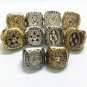 10pcs/set 1971 1977 1992 1993 1995 Dallas Cowboy super bowl world cham