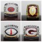 High Quality 4Pcs/set 2002 2003 2005 2005 Georgia bulldogs championshi