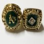 2pcs/set 1974 & 1989 Oakland Athletics world series championship r