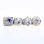 4 pcs/set Amazing quality New England Patriots World Championship Ring