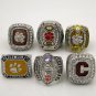 Free Shipping 6pcs/set Clemson Tigers National Championship Ring-in Ri