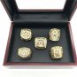 5pcs/set 1981 1984 1988 1989 1994 San Francisco 49ers Super Bowl Champ