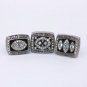 USA size 10.5! 3pcs/set 1976 1980 1983 Oakland Raiders Super Bowl worl