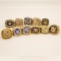 11pcs/set NY Yankees World Series Baseball Replica Championship Rings