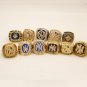 11pcs/set NY Yankees World Series Baseball Replica Championship Rings