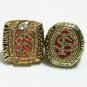 2pcs/set NCAA 2013 2014 Florida States Seminoles Championship Rings Re