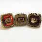 3pcs/set 2016 Hot Sale 1964 1974 1978 boxing ring Muhammad Ali champio