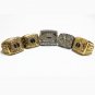 5pcs/set 2011 2012 2013 2015 fantasy football championship rings repli