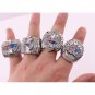 Alloy Rings Sets for 2001 2003 2004 2014 New England Patriots Super Bo