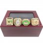 4pcs/set 1966 1967 1996 2010 green bay packers Super Bowl Championship