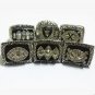 6pcs/set 1967 1976 1980 1983 2002 Oakland Raiders championship rings r