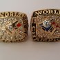 2pcs per set 1992 1993 Toronto Blue Jays championship rings set replic