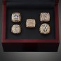 5pcs/set Super Bowl Dallas Cowboys 1971 1977 1992 1994 1995 Champions