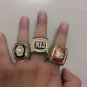 3pcs / set 2016 Hot Sale 1964 1974 1978 boxing ring Muhammad Ali champ