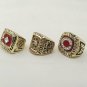 Factory Direct Price 3pcs Per Set 1975 1976 1990 Cincinnati Reds Champ