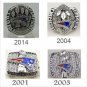 Factory direct sale Replica Super Bowl 4 Years Sets 2001/2003/2004/201