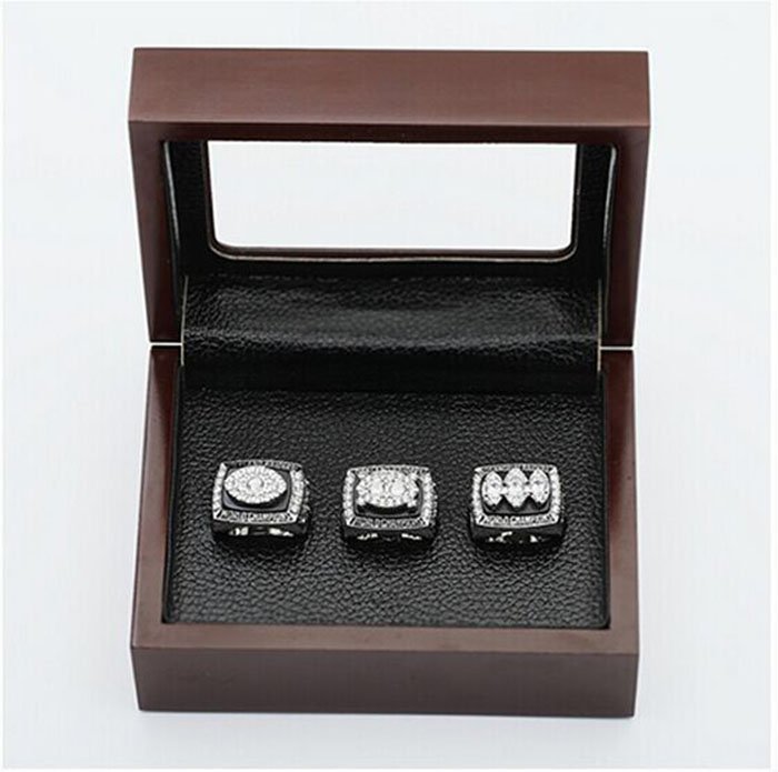 Gorgeous Ring sets with Wooden Boxes Replica Super Bowl Copper High Qu