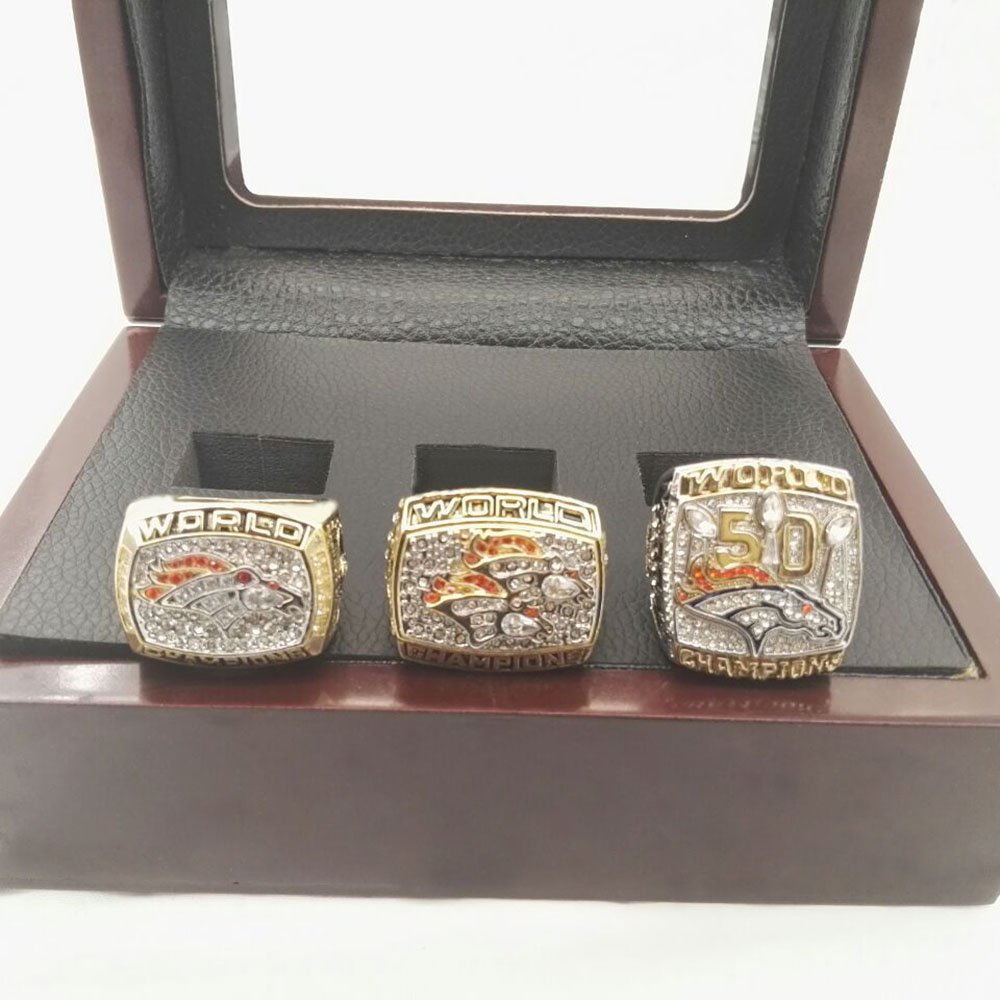 Gorgeous Ring sets with Wooden Boxes Replica Super Bowl High Quality 2