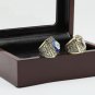 One Set (2PCS) MLB 1981 And 1988 LOS ANGELES DODGERS Championship Ring