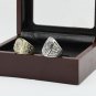 Ring sets with Wooden Boxes Replica Super Bowl Copper 2pcs/Packs Balti