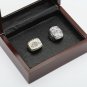 Ring sets with Wooden Boxes Replica Super Bowl Copper 2pcs/Packs Balti
